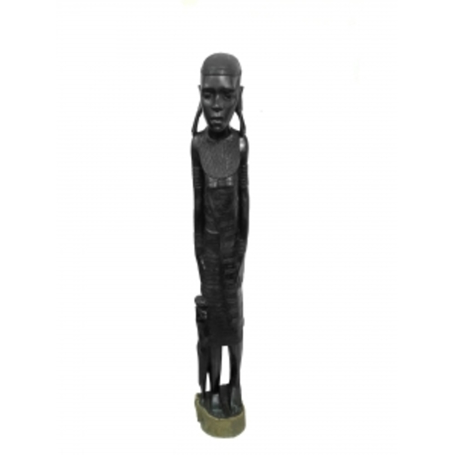 Статуетка ебенова Масаї, 150см (ФА-фе-68