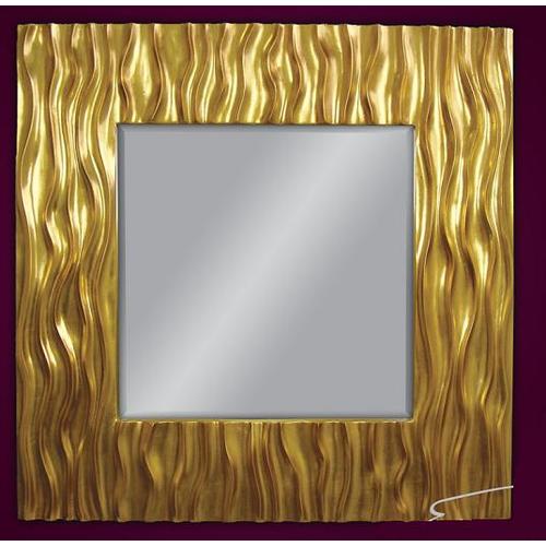 Зеркало 100х100см VER-PU121K золото Glamoorzee