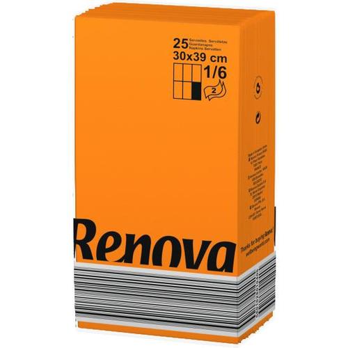 Renova салфетки оранжевые	30х39 10771 